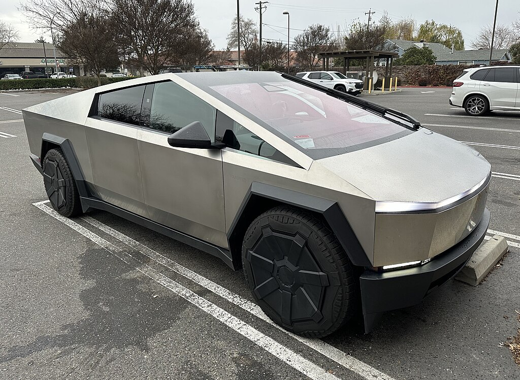 Tesla Cybertruck Odyssey Roars Into Europe Berlin Display Kicks Off