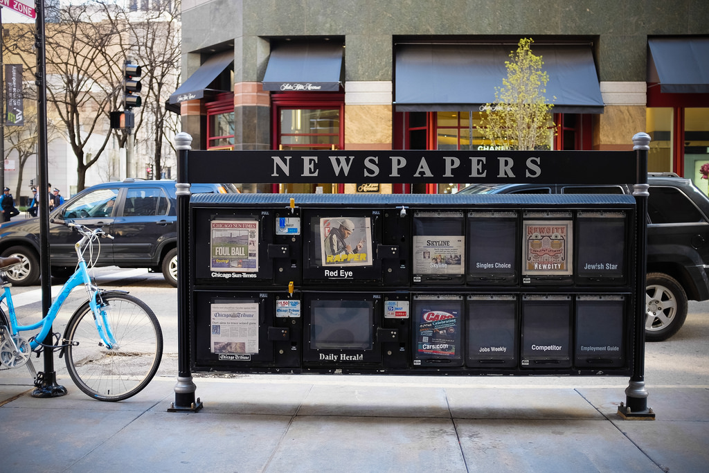 Newspapers. Sean Davis/flickr