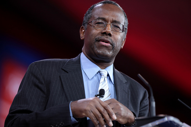 Ben Carson, President-elect Donald Trump’s nominee to be secretary of housing and urban development.. Gage Skidmore/Flickr