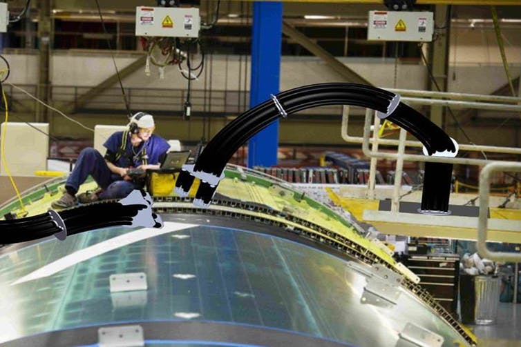 How the new robot might operate. University of Salford