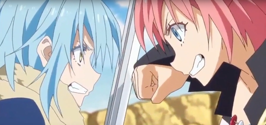 Rimuru vs Milim // Tensei shitara Slime Datta Ken 2nd Season Part