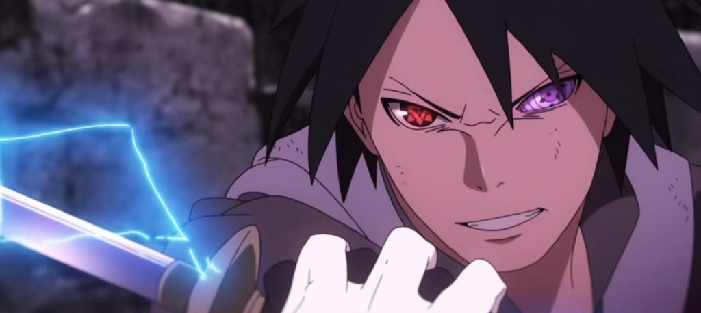 Borushiki Stabs Sasuke Eyes - Sasuke Loses his Rinnegan on Make a GIF