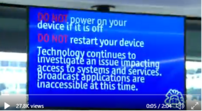 Screenshot from Channel 9 news clip. Channel 9 news clip