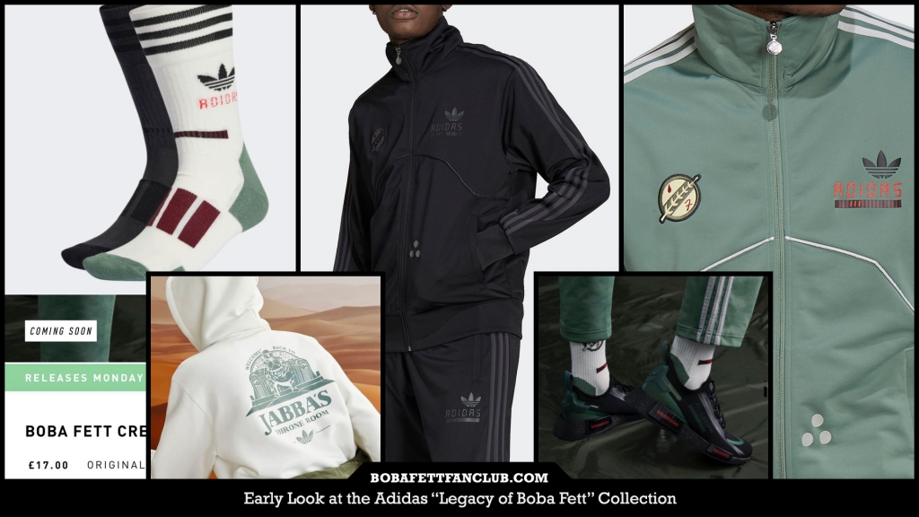 Adidas Star Wars gear ahead of The Book of Boba Fett series this December - EconoTimes