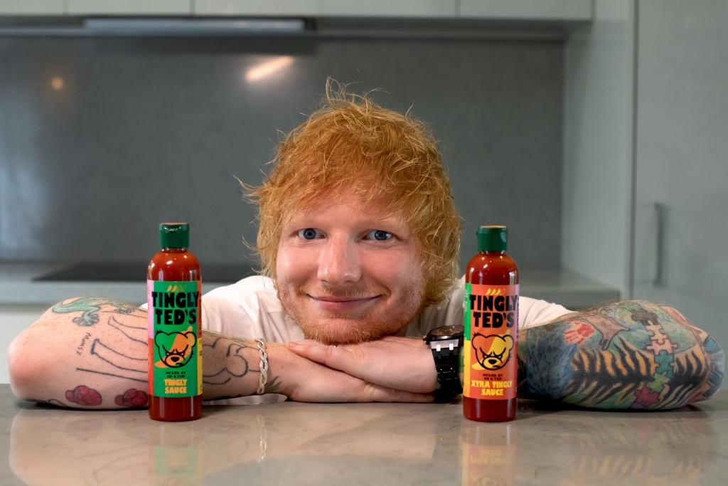 Kraft Heinz, Ed Sheeran collaborate for 'Tingly Ted' hot sauce release - Vimarsana News