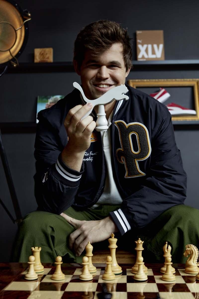 PUMA e Magnus Carlsen apresentam Clyde Chess: um tênis icônico inspirado no  xadrez