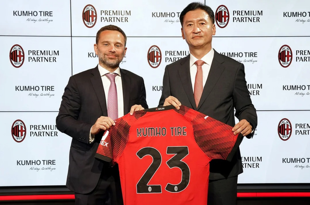 Kumho Tire Partners With AC Milan to Boost Global Brand Visibility - Vimarsana News