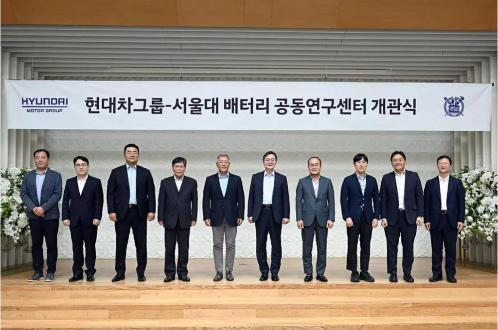 Hyundai Motor, Seoul National University Opens Research Center to Jointly Develop Advanced Battery Technologies - Vimarsana News