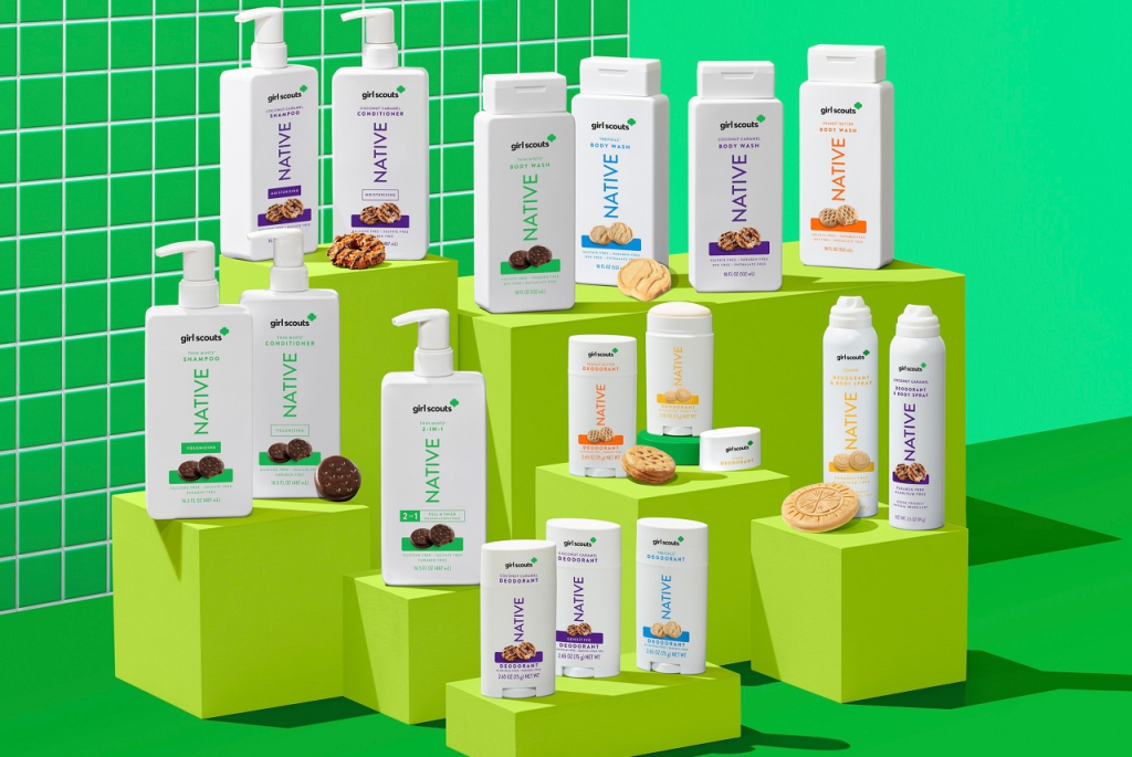 P&G’s Native Deodorant Brand Debuts Girl Scout Cookie-Inspired Scents ...