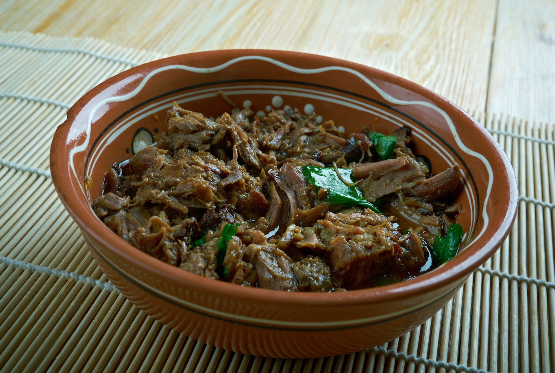 Bosintang is a traditional Korean soup that uses dog meat as its primary ingredient. Fanfo/Shutterstock