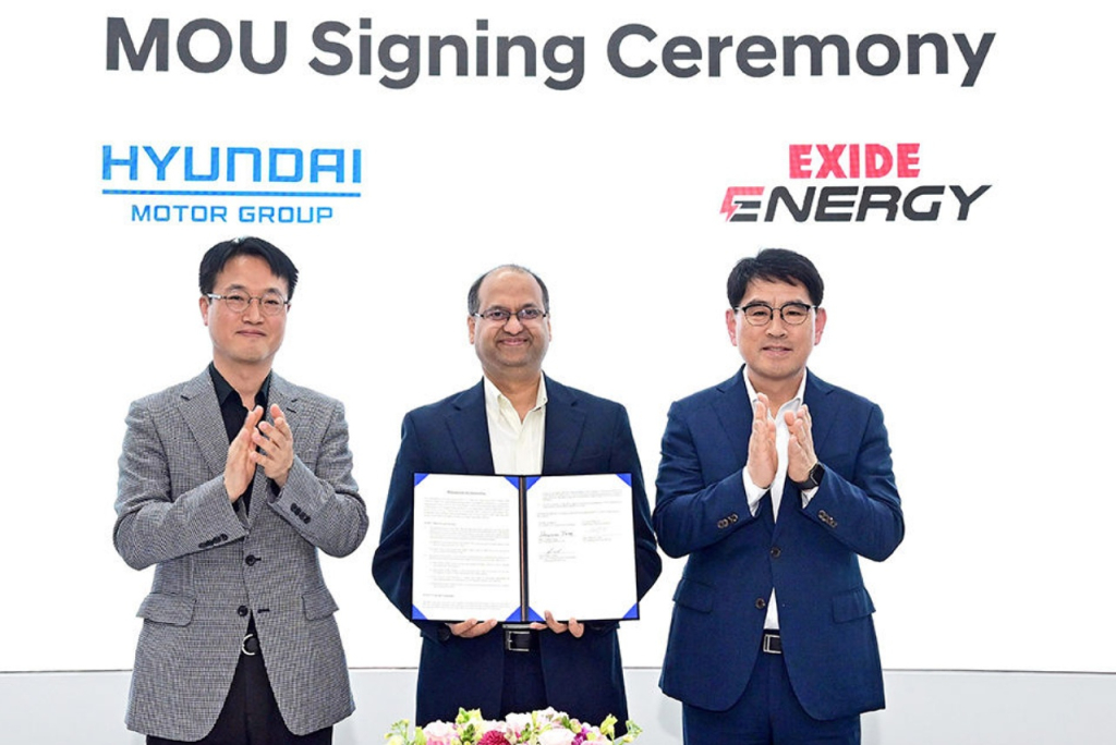 Hyundai Motor, Kia Motors Partner With Exide Energy for EV Expansion in India - Vimarsana News