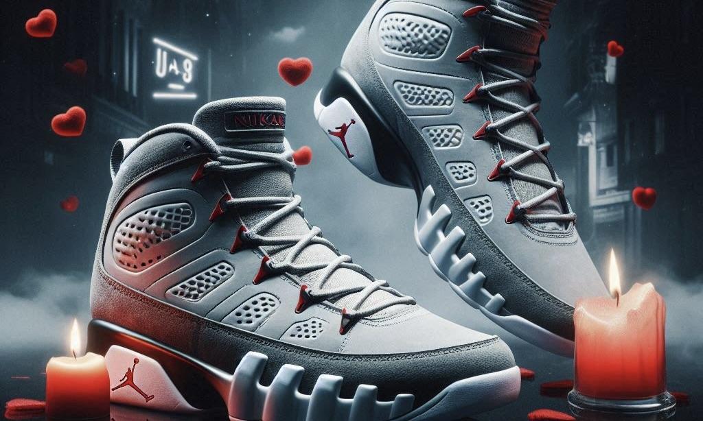 Official Retailer Images of Nike Ja 2 Valentine s Day First Look at 2025 Air Jordan 9 Cool Grey EconoTimes